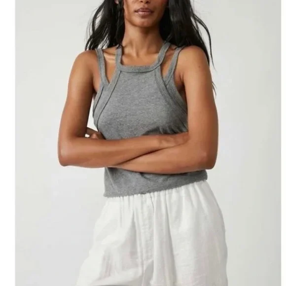 NWT Free people Two times the charm tank - Picture 2 of 5